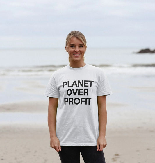Eco - Friendly T-Shirt — Planet Over Profit by PCH Pure - PCH Pure