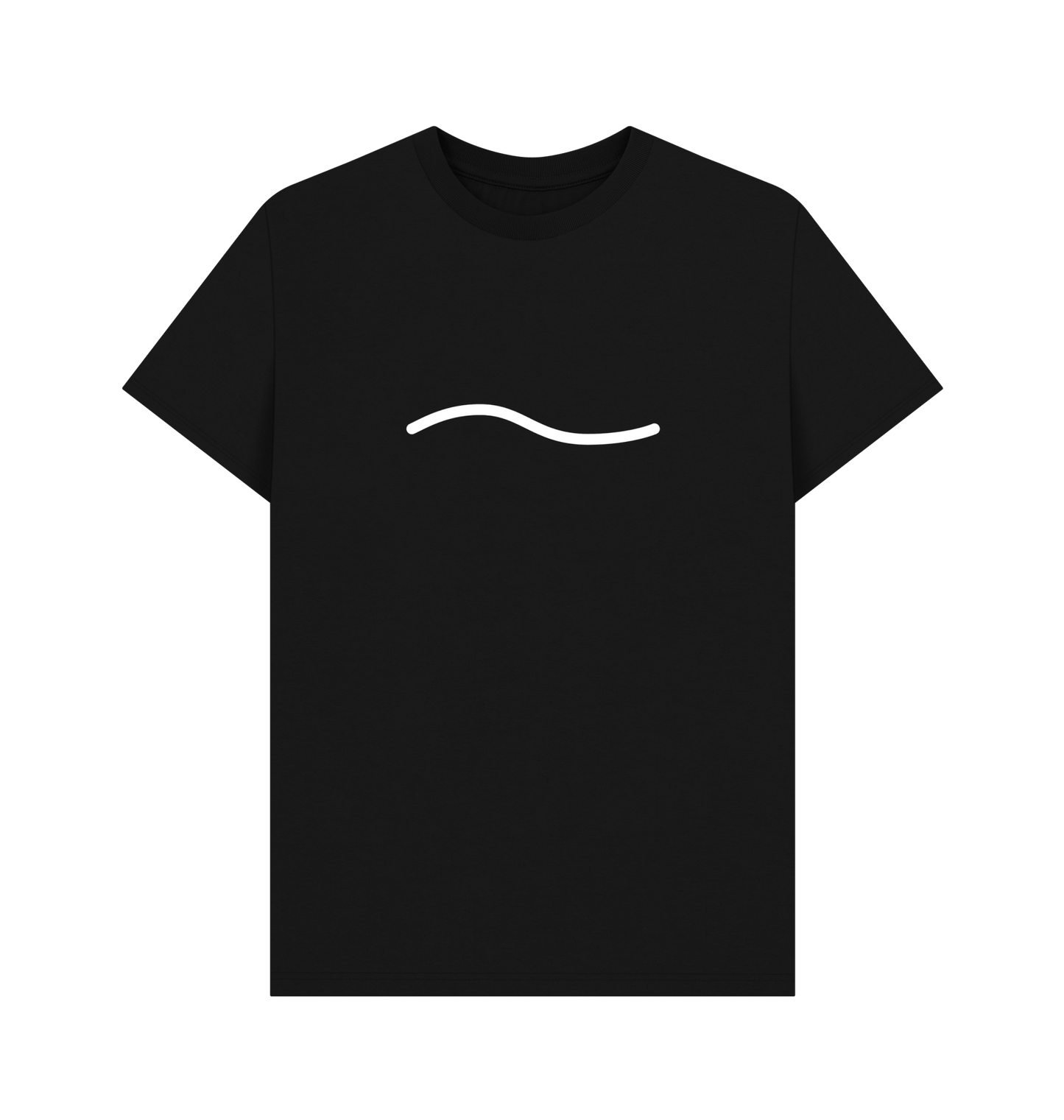 Organic Cotton Tee — Minimal Wave Line by PCH Pure - PCH Pure