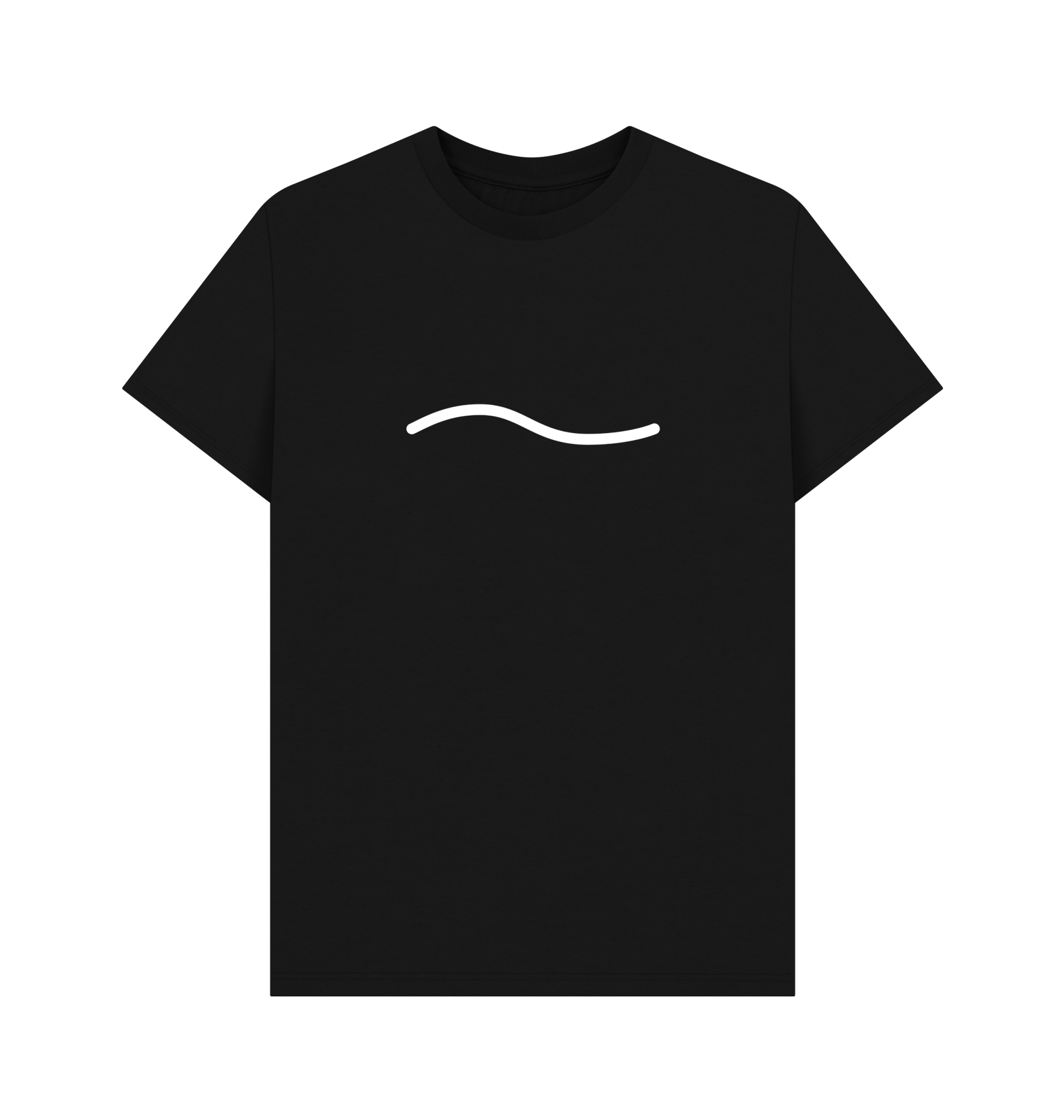 Organic Cotton Tee — Minimal Wave Line by PCH Pure - PCH Pure