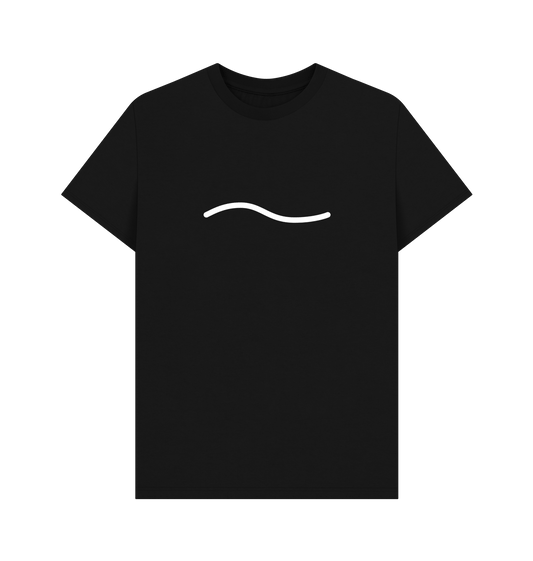 Organic Cotton Tee — Minimal Wave Line by PCH Pure - PCH Pure
