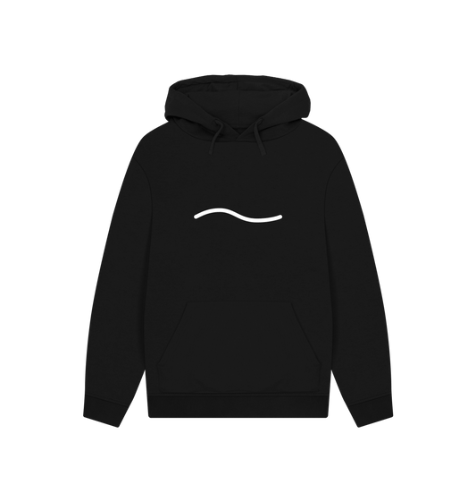 Minimal Wave Line Organic Cotton Hoodie | Ethical & Sustainable Hoodie | PCH Pure - PCH Pure