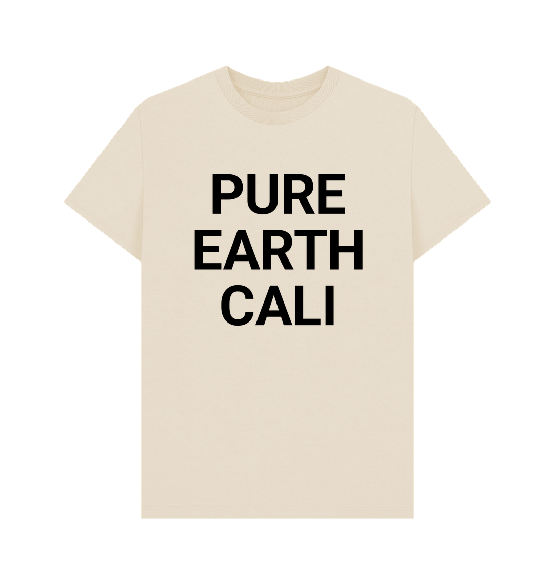 Organic Cotton Tee | Sustainable Pure Earth Cali T-Shirt - PCH Pure