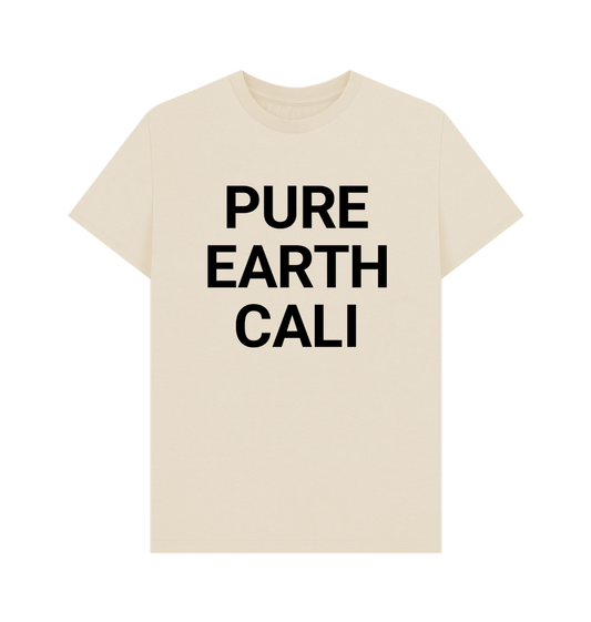 Organic Cotton Tee | Sustainable Pure Earth Cali T-Shirt - PCH Pure
