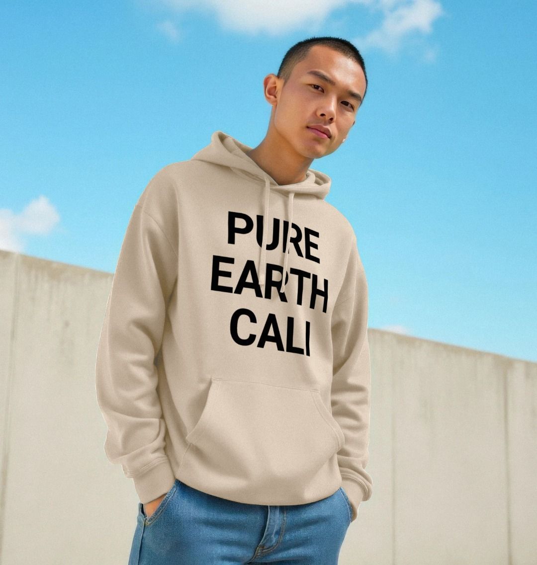 PURE / EARTH / CALI Organic Cotton Hoodie | Ethical & Sustainable Hoodie | PCH Pure - PCH Pure