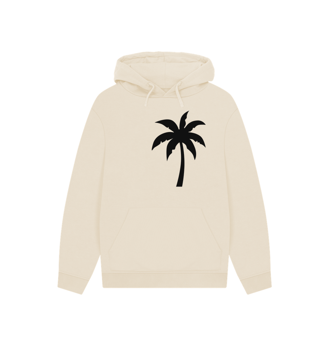 Palm Shadow Silhouette Organic Cotton Hoodie | Ethical & Sustainable Hoodie | PCH Pure - PCH Pure