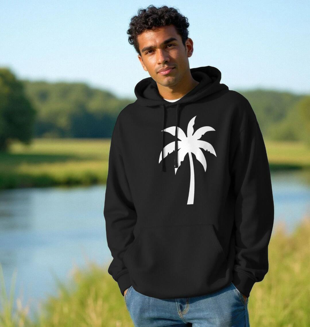 Sustainable hoodie made from 100% organic cotton fleece by PCH Pure