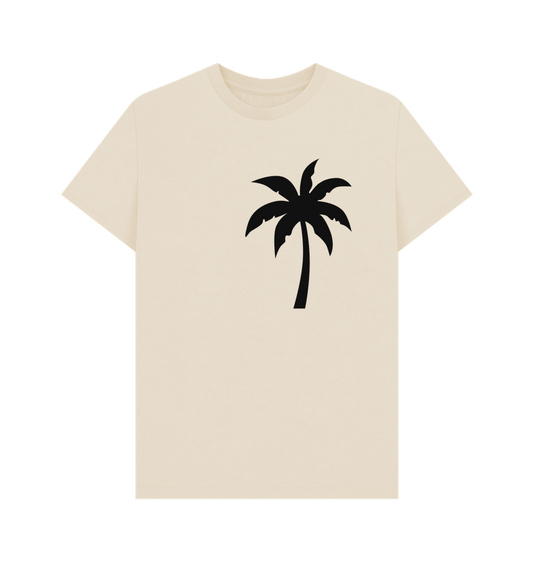 Organic Cotton Graphic Tee — Palm Shadow Silhouette by PCH Pure - PCH Pure
