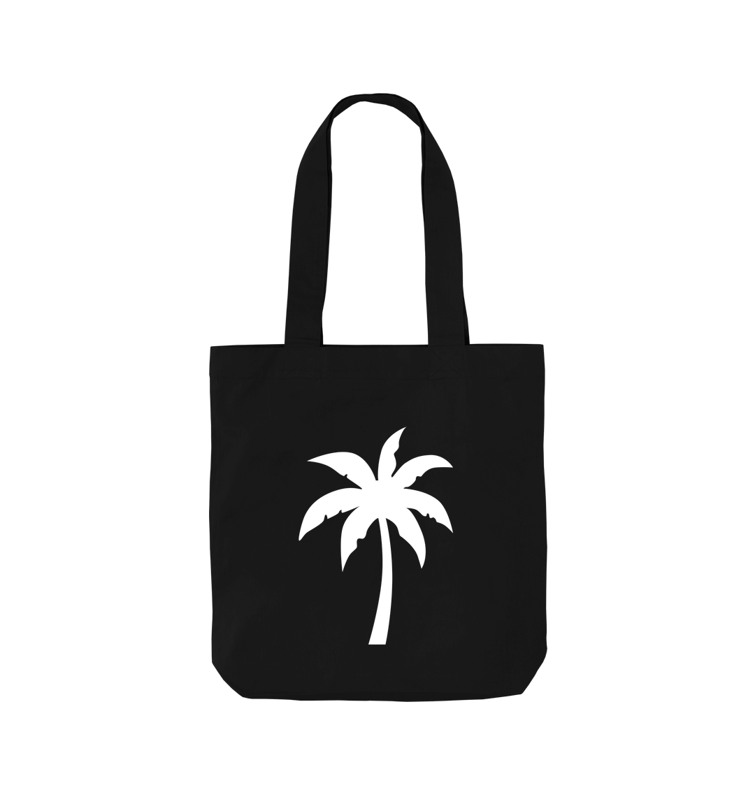 Palm Shadow Silhouette Organic Cotton Eco Tote Bag | Eco - Friendly Canvas Shopper | PCH Pure - PCH Pure