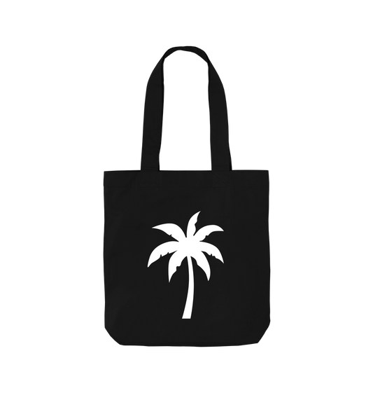 Palm Shadow Silhouette Organic Cotton Eco Tote Bag | Eco - Friendly Canvas Shopper | PCH Pure - PCH Pure