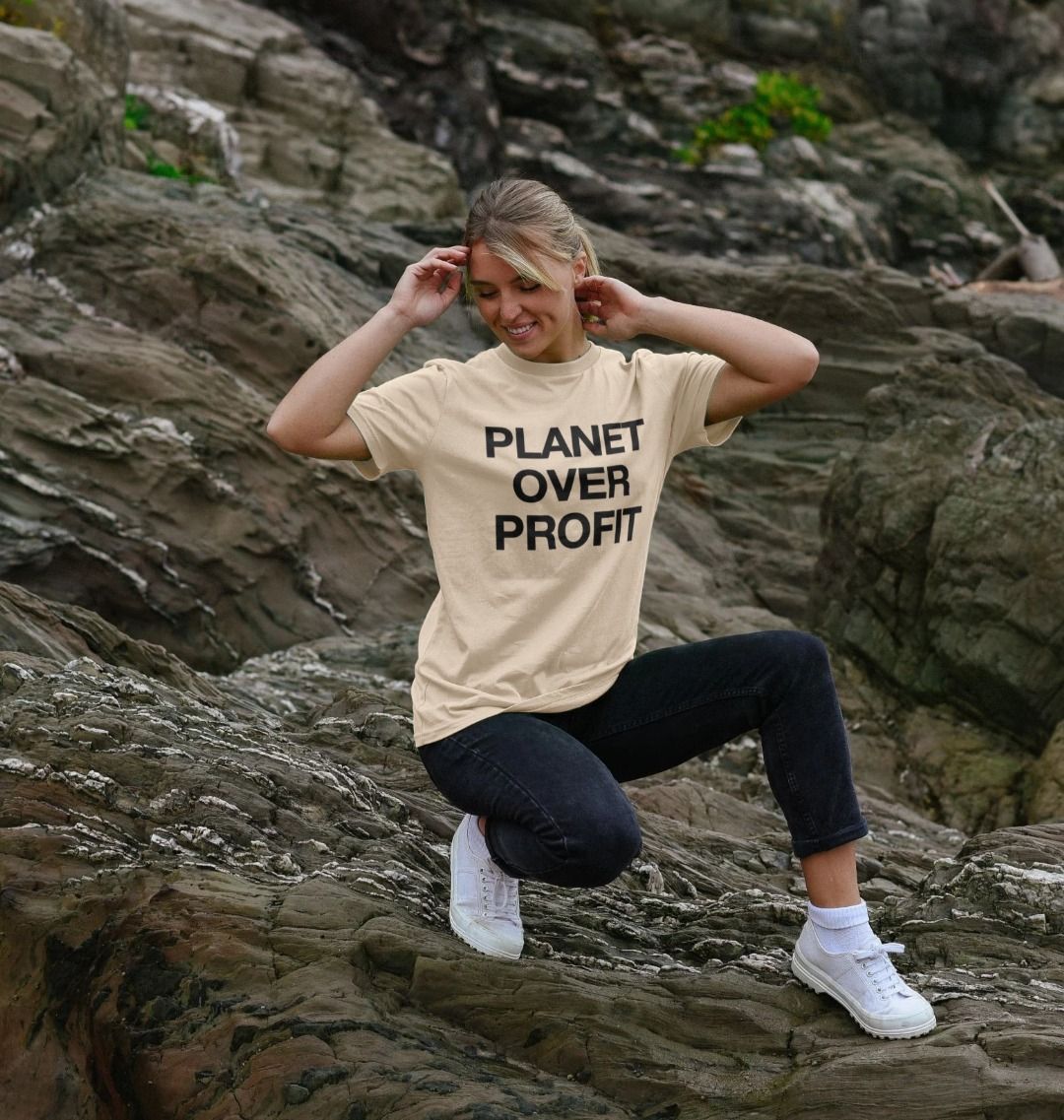 Eco - Friendly T-Shirt — Planet Over Profit by PCH Pure - PCH Pure
