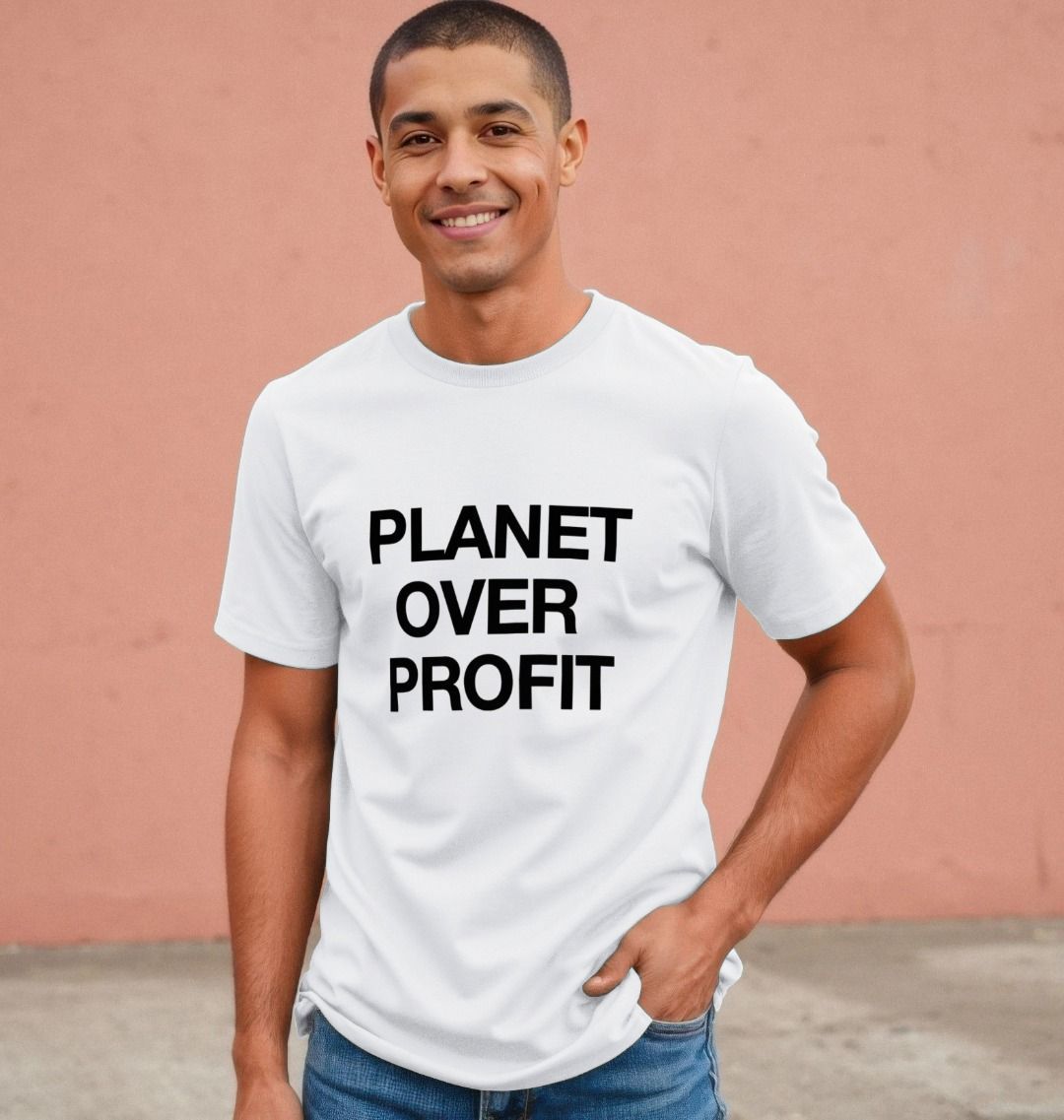 Eco - Friendly T-Shirt — Planet Over Profit by PCH Pure - PCH Pure